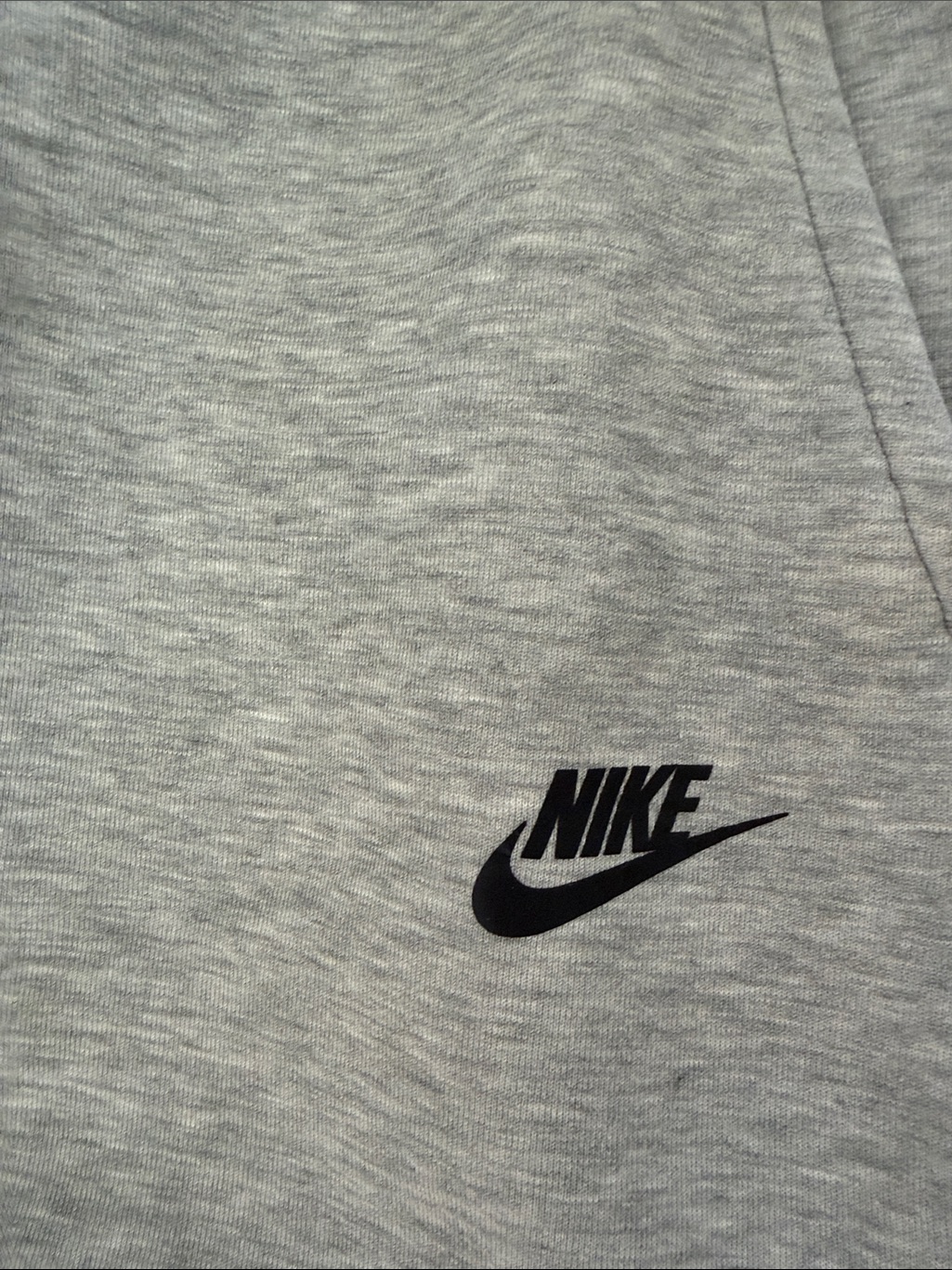 Nike Kids Gray Jogger Sweatpants With Black Accents — image 2 of 4